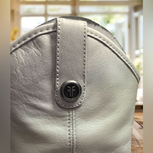 FRYE June Leather Western Cowgirl Boot Size 5.5 - Picture 8 of 14